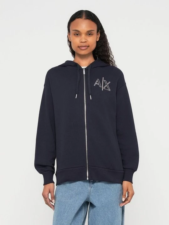 Zdjęcie produktu Bluza rozpinana Armani Exchange jagodowy