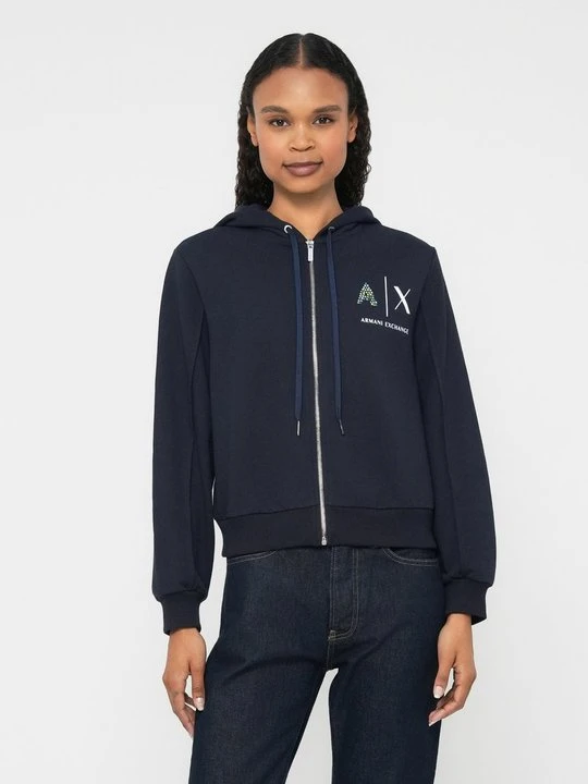 Zdjęcie produktu Bluza rozpinana Armani Exchange jagodowy