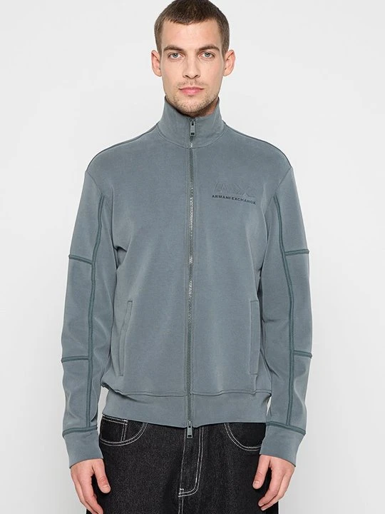 Zdjęcie produktu Bluza rozpinana Armani Exchange zieleń butelkowa