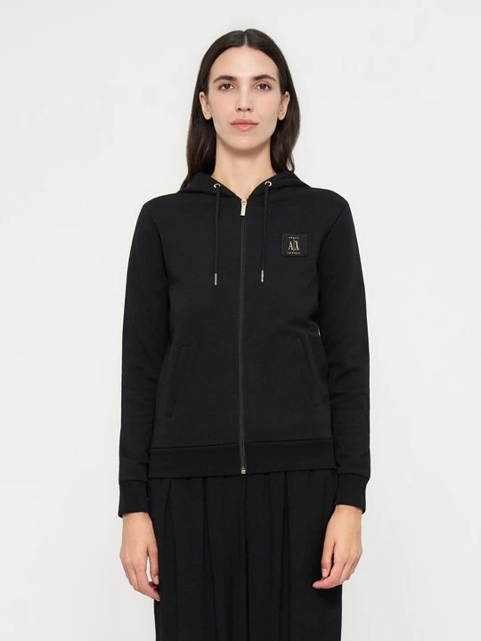 Zdjęcie produktu Bluza rozpinana Armani Exchange czarny melanż