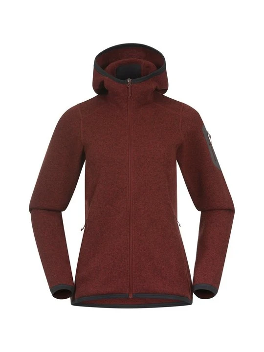 Zdjęcie produktu Bluza rozpinana Bergans czerwony