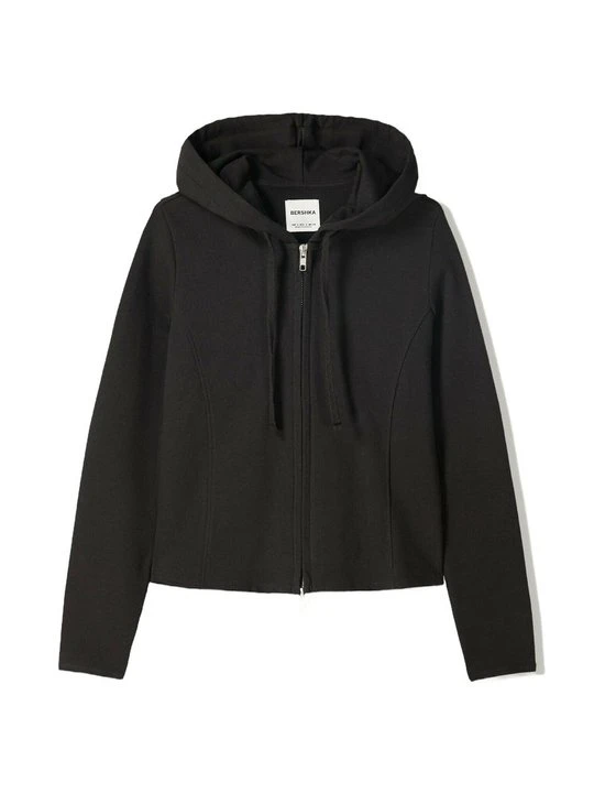 Zdjęcie produktu Bluza rozpinana Bershka czarny