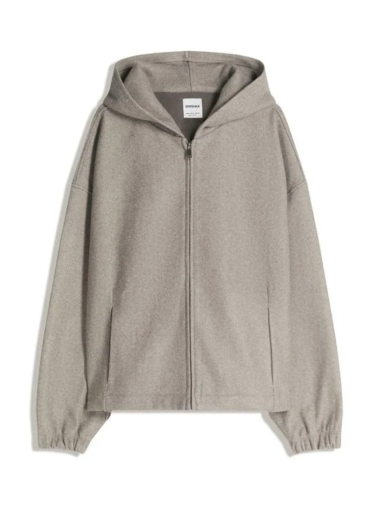 Zdjęcie produktu Bluza rozpinana Bershka zielony