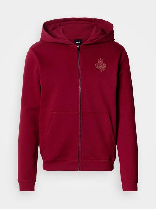 Zdjęcie produktu Bluza rozpinana Boss czerwony