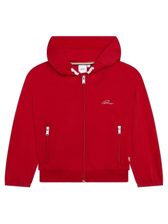 Zdjęcie produktu Bluza rozpinana Boss czerwony