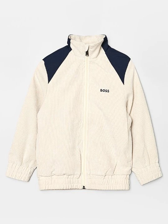 Zdjęcie produktu Bluza rozpinana Boss mleczny