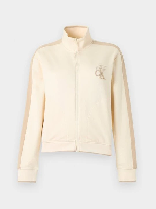 Zdjęcie produktu Bluza rozpinana Calvin Klein Jeans beżowy