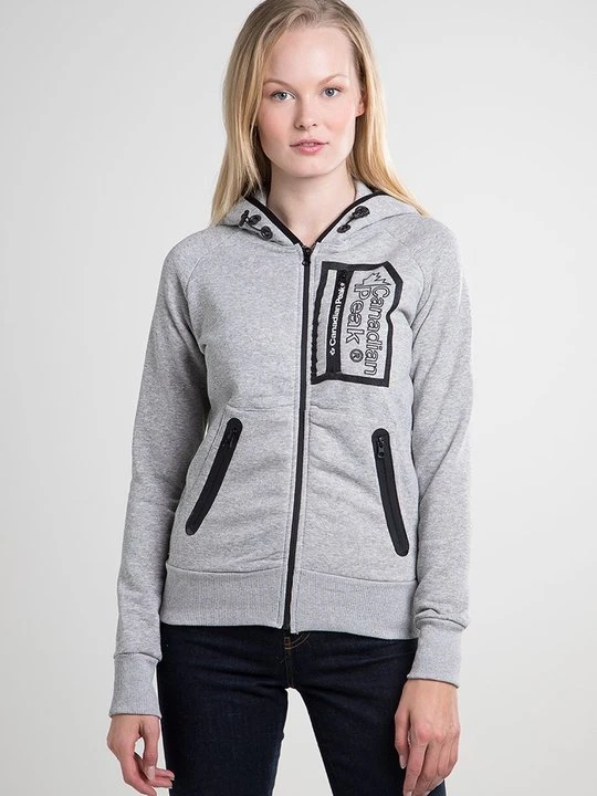 Zdjęcie produktu Bluza rozpinana Canadian Peak jasnoszary