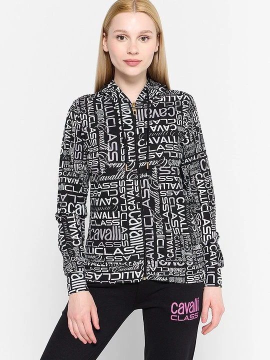 Zdjęcie produktu Bluza rozpinana Cavalli Class czarny