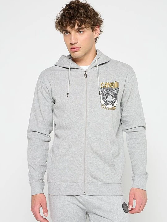 Zdjęcie produktu Bluza rozpinana Cavalli Class szary