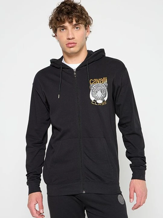 Zdjęcie produktu Bluza rozpinana Cavalli Class czarny