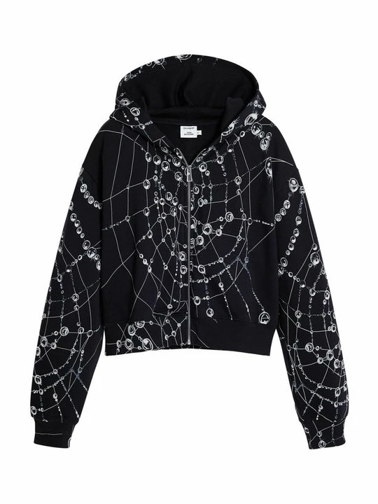 Zdjęcie produktu Bluza rozpinana Desigual czarny