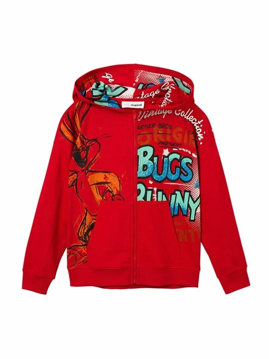 Zdjęcie produktu Bluza rozpinana Desigual czerwony