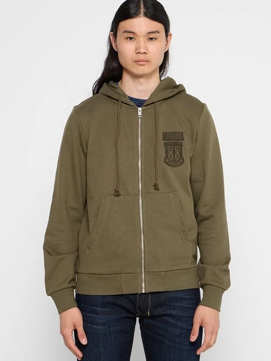 Zdjęcie produktu Bluza rozpinana Diesel khaki