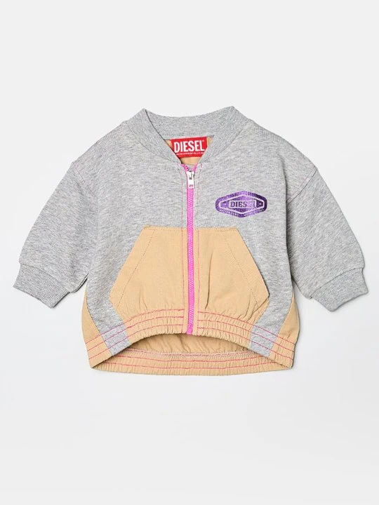 Zdjęcie produktu Bluza rozpinana Diesel szary