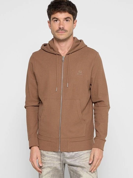 Zdjęcie produktu Bluza rozpinana Diesel brązowy