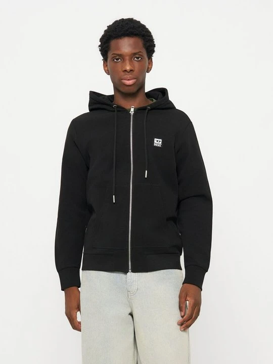 Zdjęcie produktu Bluza rozpinana Diesel czarny