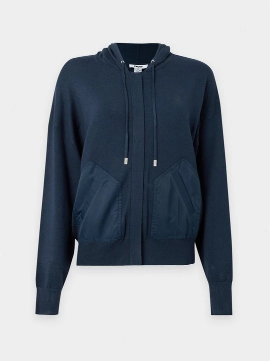 Zdjęcie produktu Bluza rozpinana DKNY niebieski