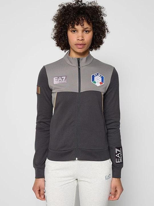 Zdjęcie produktu Bluza rozpinana EA7 Emporio Armani ciemnoszary