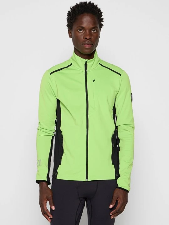 Zdjęcie produktu Bluza rozpinana EA7 Emporio Armani zielony neon