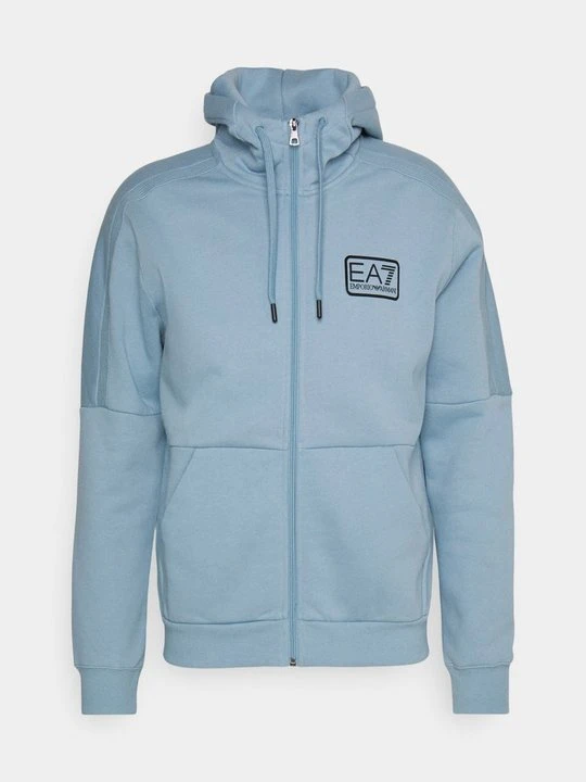 Zdjęcie produktu Bluza rozpinana EA7 Emporio Armani jasnoniebieski