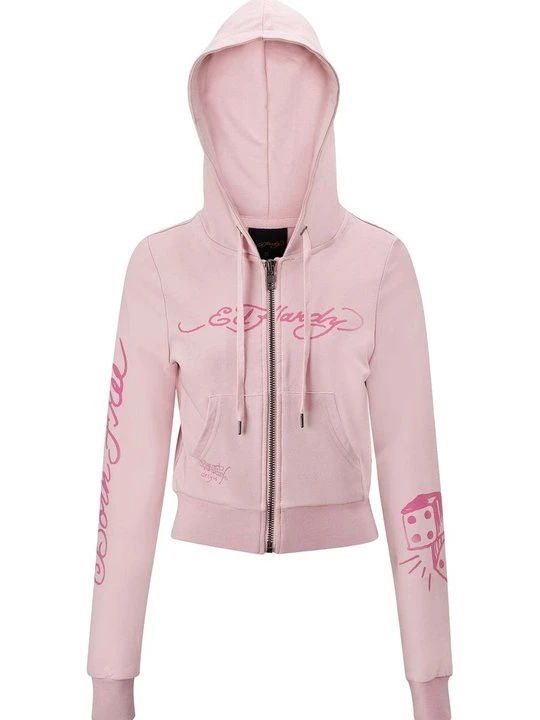 Zdjęcie produktu Bluza rozpinana Ed Hardy jasnoróżowy