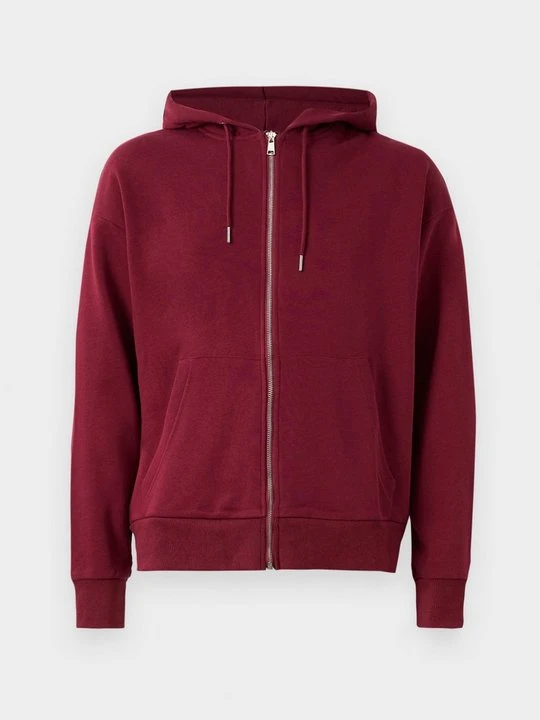 Zdjęcie produktu Bluza rozpinana Essential Collective ciemnoczerwony