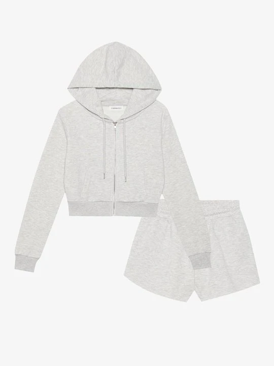 Zdjęcie produktu Bluza rozpinana Even&Odd jasnoszary melanż