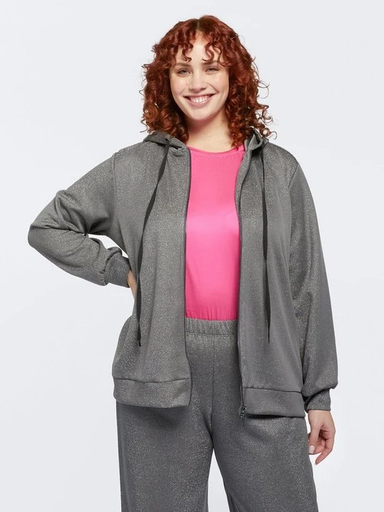 Zdjęcie produktu Bluza rozpinana Fiorella Rubino szary