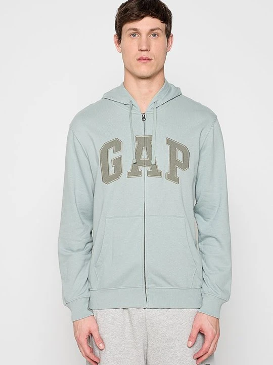 Zdjęcie produktu Bluza rozpinana GAP zielony