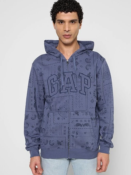 Zdjęcie produktu Bluza rozpinana GAP niebieski