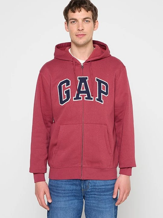 Zdjęcie produktu Bluza rozpinana GAP czerwony