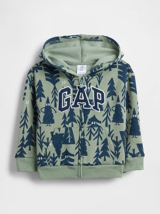 Zdjęcie produktu Bluza rozpinana GAP zielony