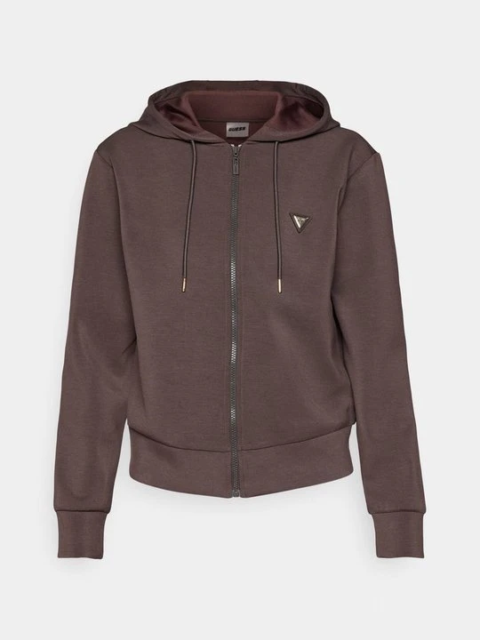 Zdjęcie produktu Bluza rozpinana Guess ciemnobrązowy
