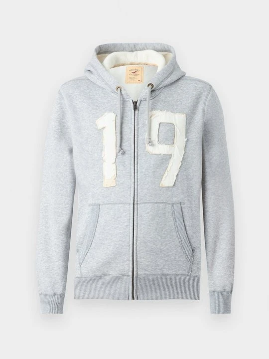 Zdjęcie produktu Bluza rozpinana Hollister Co. szary