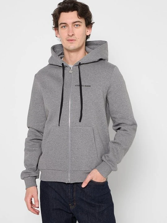 Zdjęcie produktu Bluza rozpinana Iceberg szary