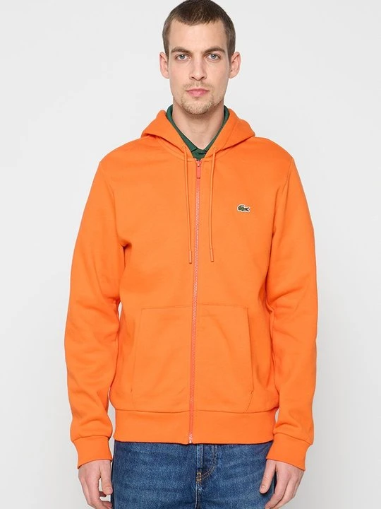 Zdjęcie produktu Bluza rozpinana Lacoste pomarańczowy