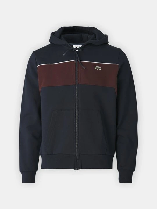 Zdjęcie produktu Bluza rozpinana Lacoste ciemnobrązowy
