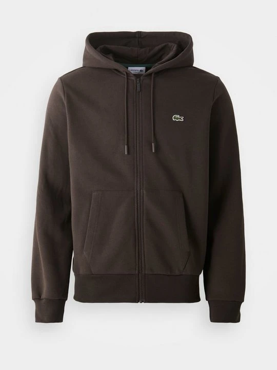 Zdjęcie produktu Bluza rozpinana Lacoste ciemnobrązowy