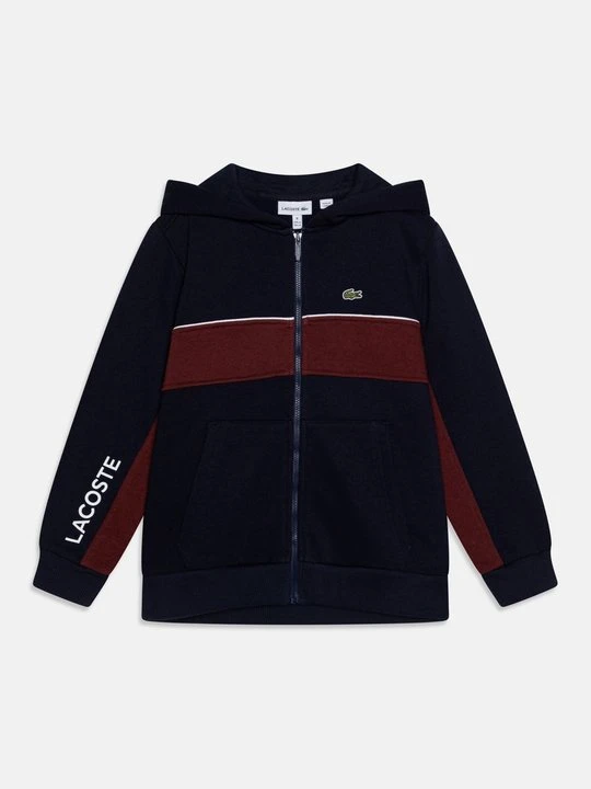 Zdjęcie produktu Bluza rozpinana Lacoste ciemnobrązowy