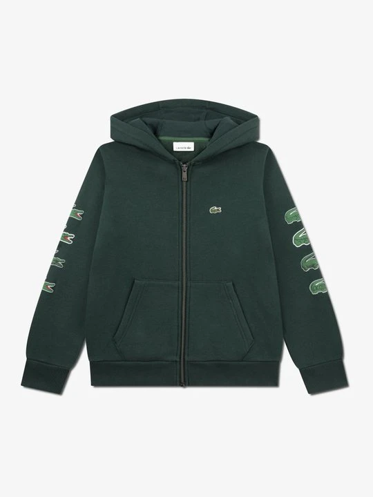 Zdjęcie produktu Bluza rozpinana Lacoste ciemnozielony