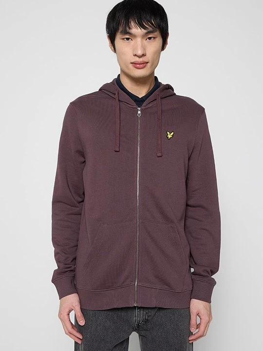 Zdjęcie produktu Bluza rozpinana Lyle & Scott ciemnobrązowy