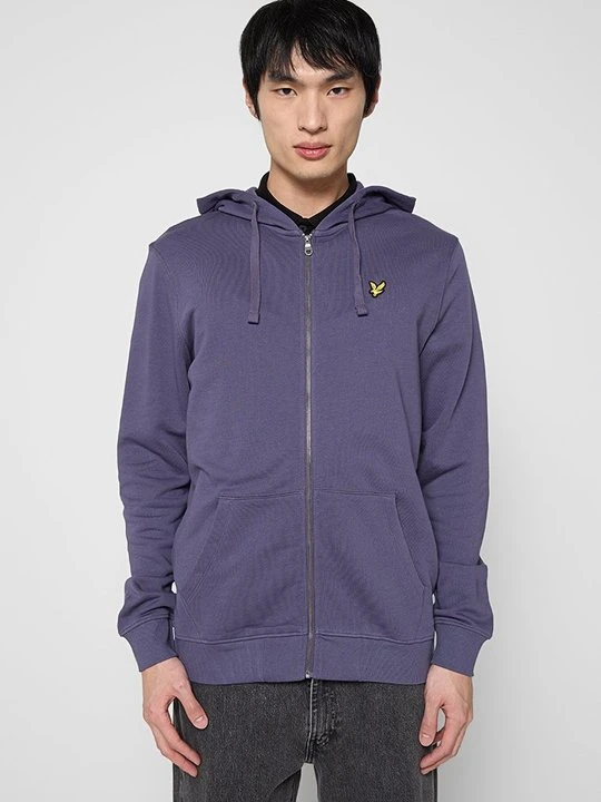 Zdjęcie produktu Bluza rozpinana Lyle & Scott fioletowy