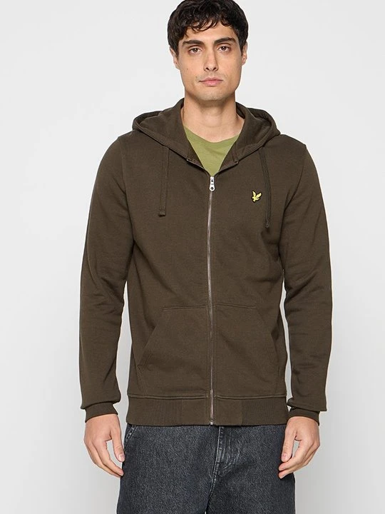 Zdjęcie produktu Bluza rozpinana Lyle & Scott oliwkowy