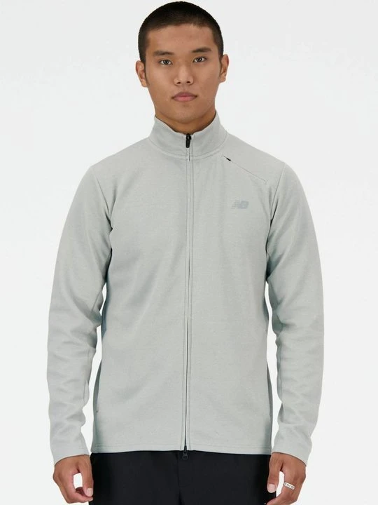 Zdjęcie produktu Bluza rozpinana New Balance szary melanż