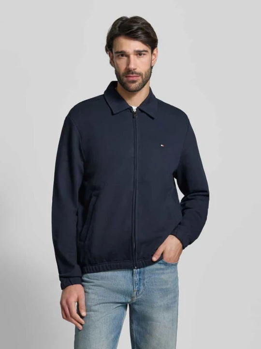 Zdjęcie produktu Bluza dresowa Regular Fit z czystej bawełny Tommy Hilfiger Granatowy