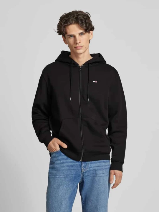 Zdjęcie produktu Bluza rozpinana o kroju regular fit z kapturem Tommy Jeans Czarny