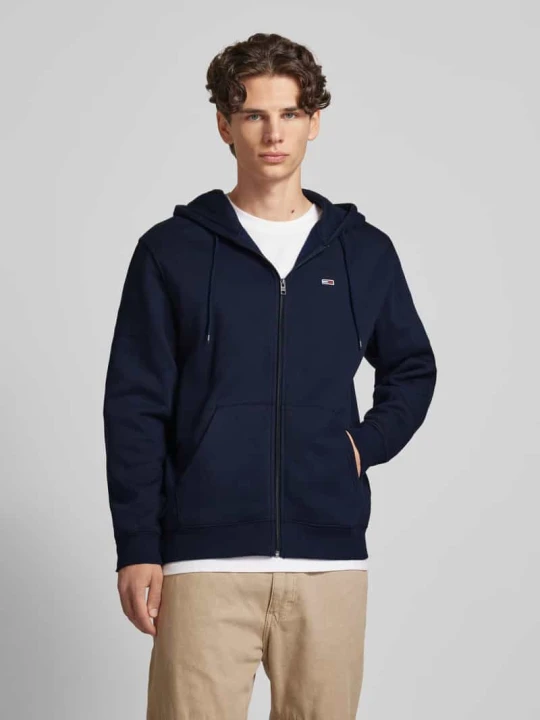 Zdjęcie produktu Bluza rozpinana o kroju regular fit z kapturem Tommy Jeans Granatowy