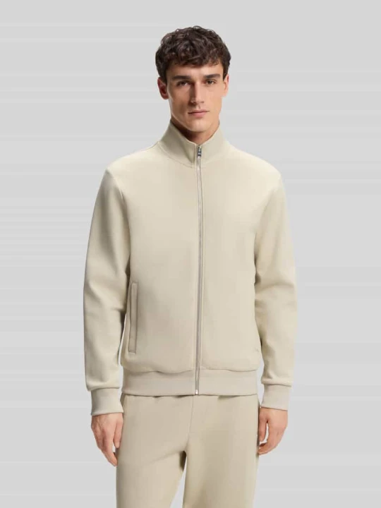Zdjęcie produktu Bluza rozpinana o kroju regular fit z mieszanka bawełny model 'SHEPHERD 100' Boss Beżowy
