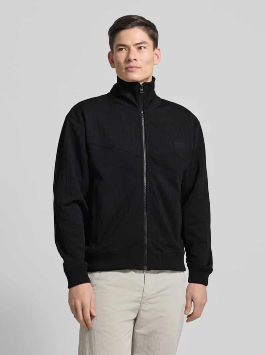 Zdjęcie produktu Bluza rozpinana o kroju regular fit z Mieszanka bawełny Model 'DAVRONTO' Hugo Czarny